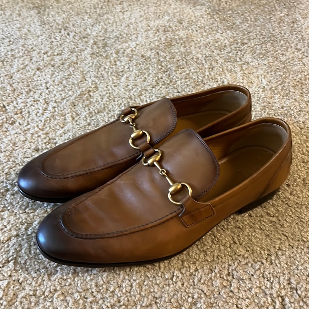 Gucci Jordan leather loafers (mens)